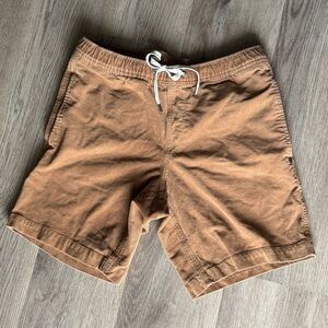 Vuori Men’s Medium 32” Waist Casual Drawstring Corduroy Shorts